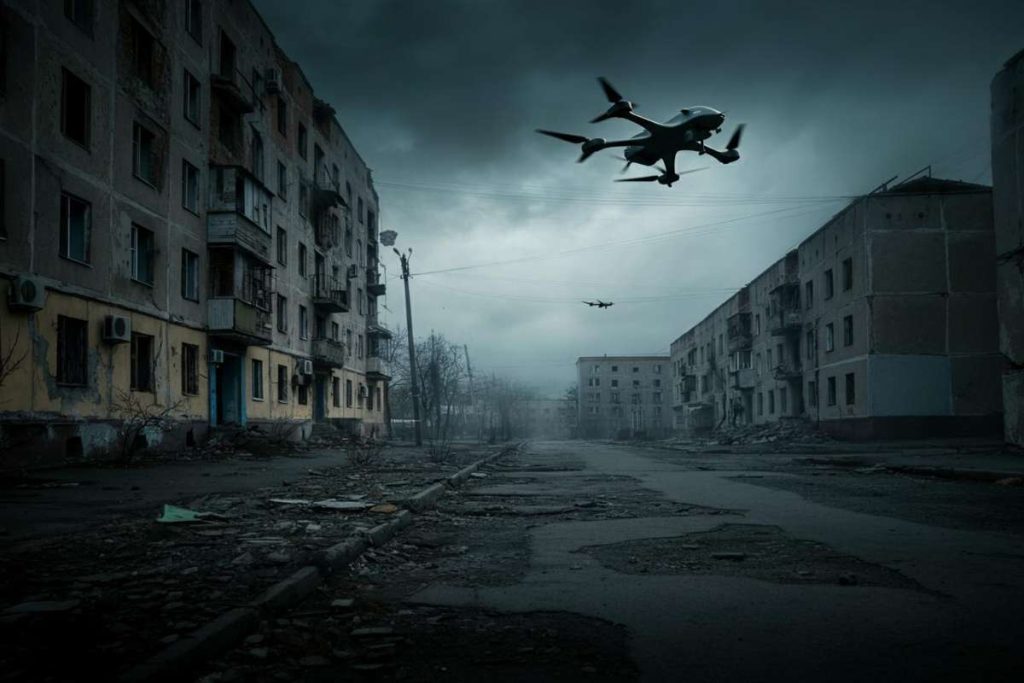 Droni russi in azione: l'allerta in Ucraina si intensifica