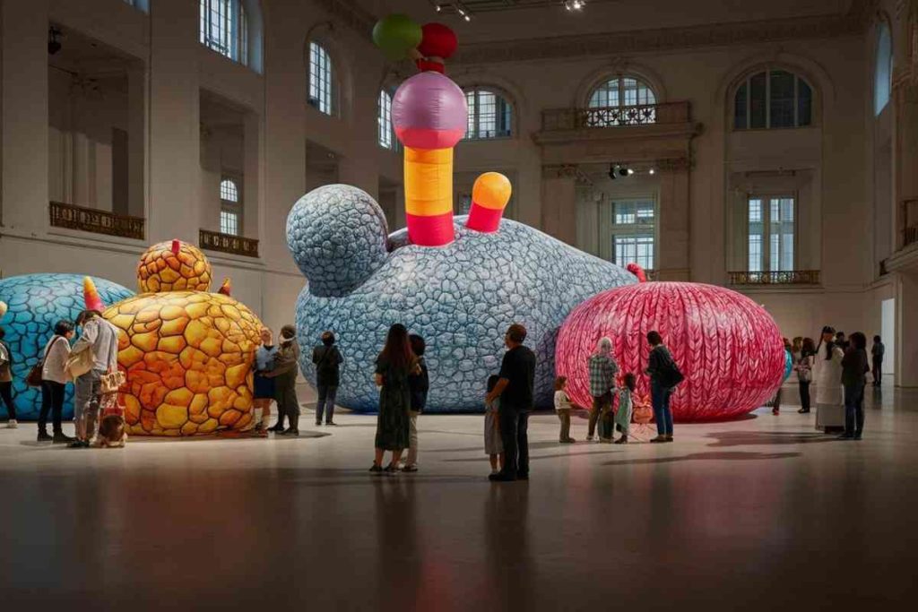 Euphoria: l'arte gonfiabile incanta Parigi tra gioco e sogno