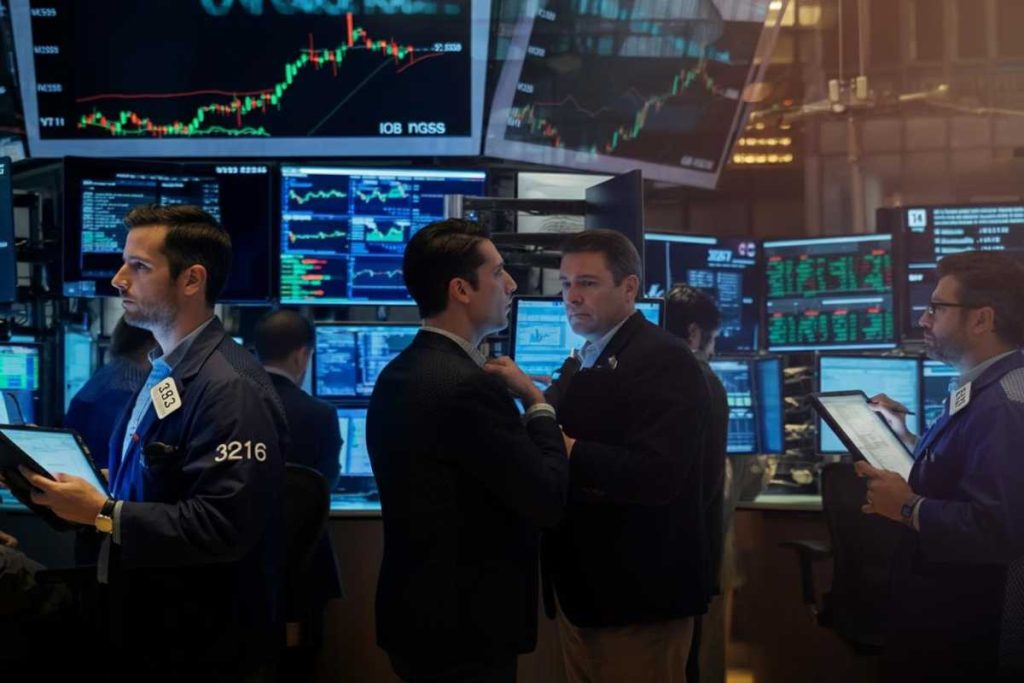 Milano in caduta: la Borsa scivola sotto i 40 mila punti