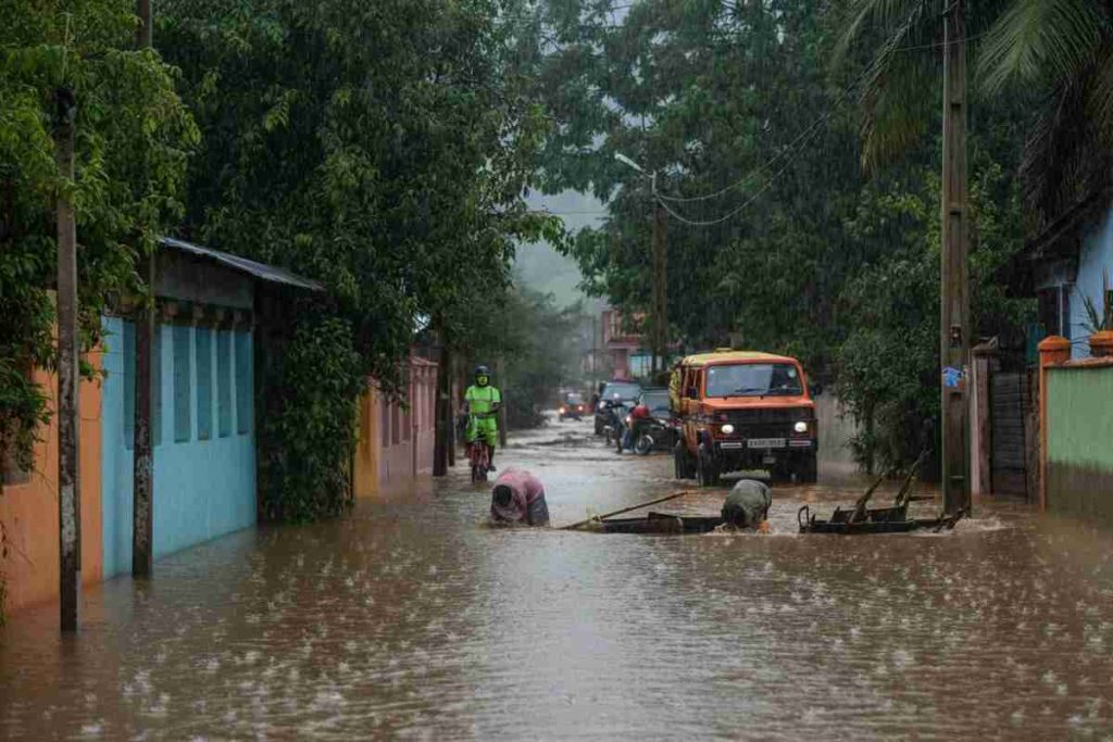 Tragedia in India: il maltempo causa 5 vittime nel nord-est