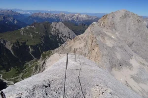 ferrata alla punta penia