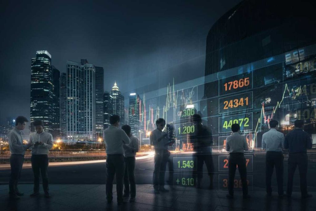 Borsa asiatica in stallo: Tokyo guadagna terreno mentre i future si dividono