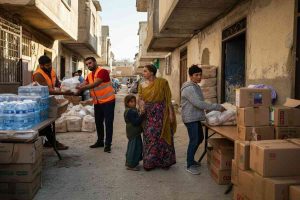 Ghf inaugura un centro di distribuzione per gli aiuti a Rafah