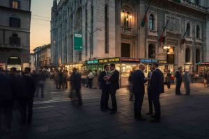Milano in stallo: Stm e Amplifon volano, ma Mediobanca frena il mercato