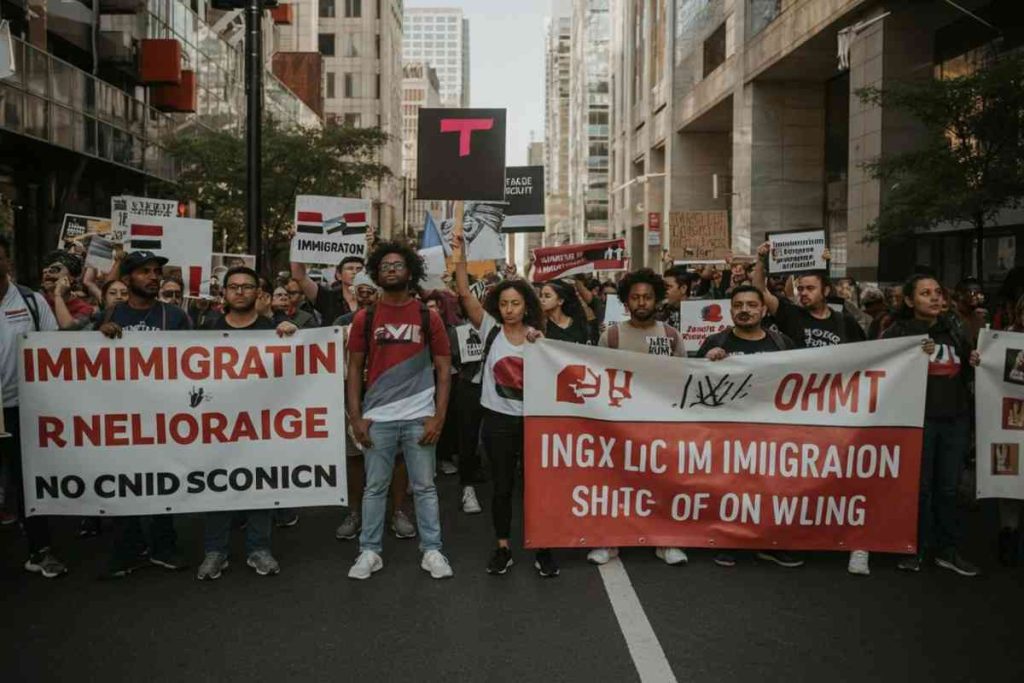 Tensione a Los Angeles: nuove proteste e scontri con le forze dell'ordine