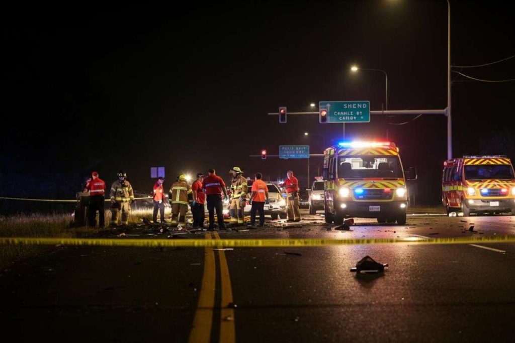 Tragedia notturna sulla Casilina: quattro vite spezzate in uno scontro drammatico