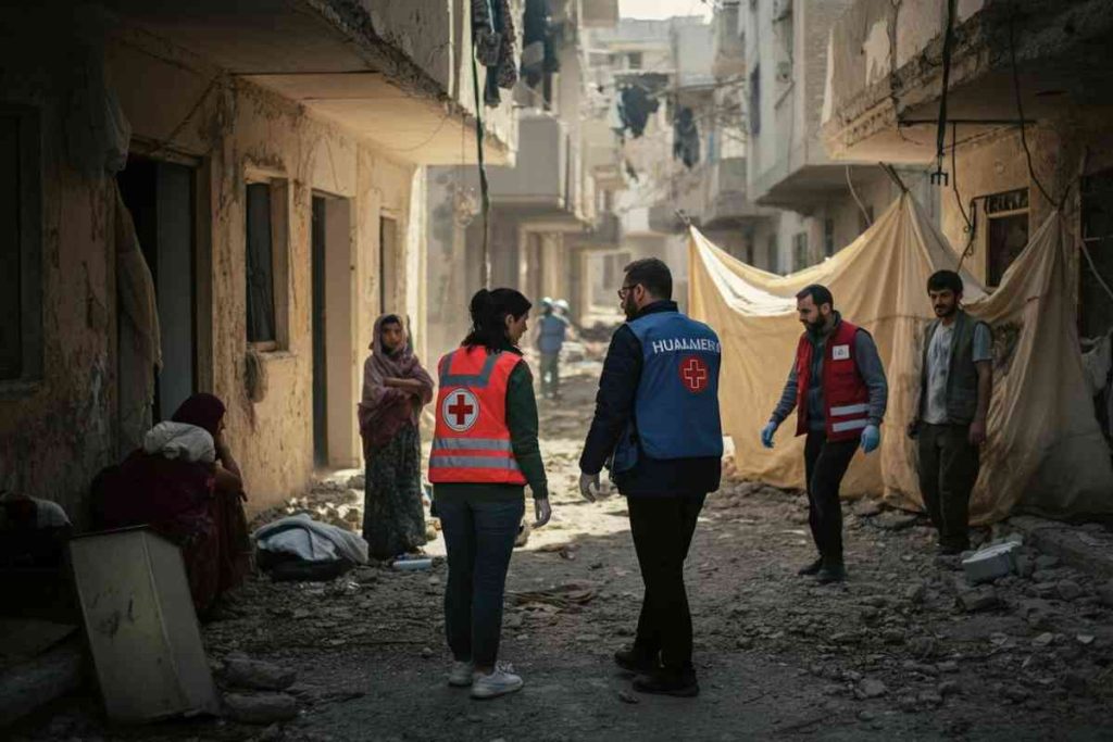 Attacchi ripetuti alla residenza del personale Oms a Deir al Balah
