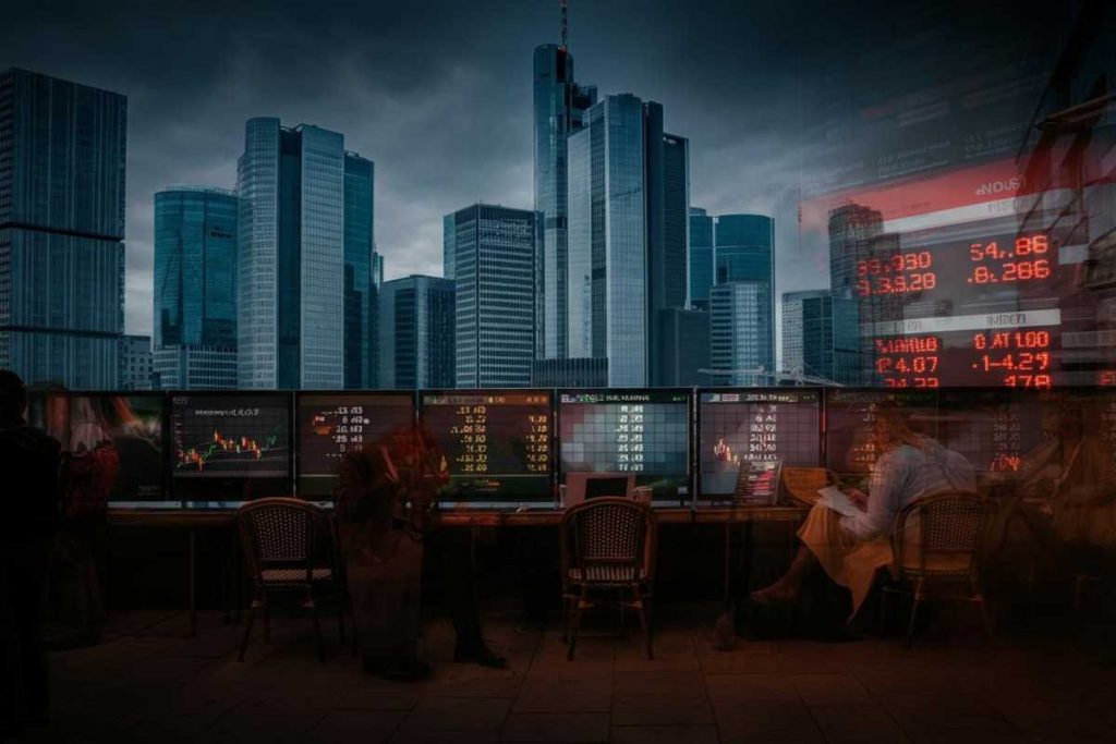 Borsa europea in calo: Milano risente dei conti trimestrali con un -0,95%