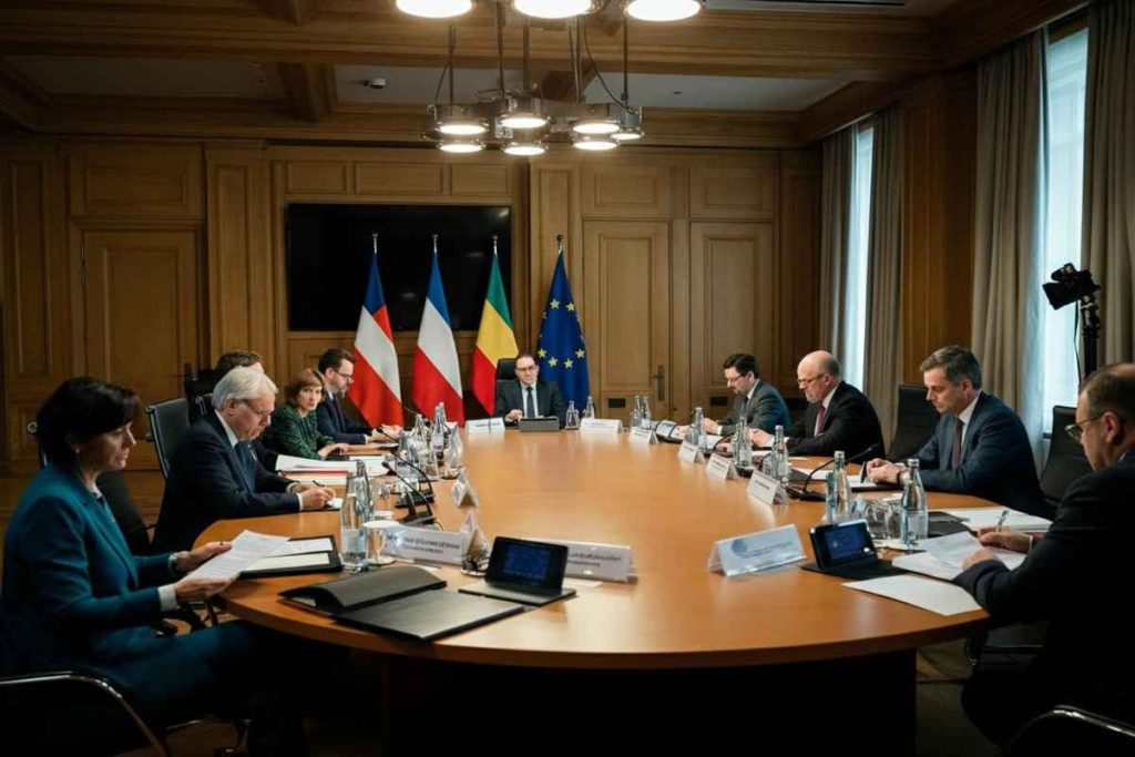 Domani pomeriggio si riuniscono gli ambasciatori dei 27 per discutere sui dazi