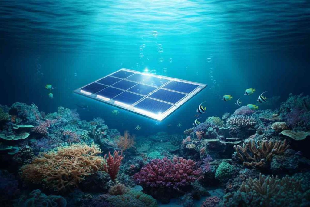 Energia solare: la rivoluzione sostenibile sotto la superficie del mare