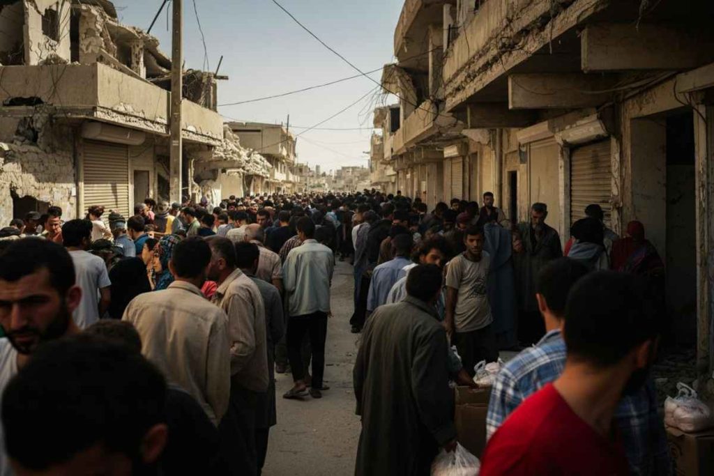 Israele attacca i palestinesi mentre attendono aiuti: 51 vittime nel conflitto