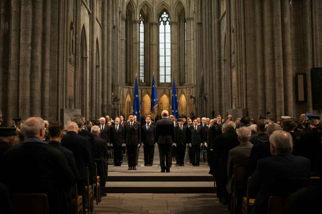 Macron a Westminster: un forte messaggio di solidarietà per Kiev