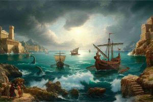 Mare: un'avventura tra i pericoli e le opportunità del mondo antico
