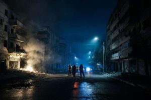 Odessa sotto attacco: esplosioni e incendi illuminano la notte