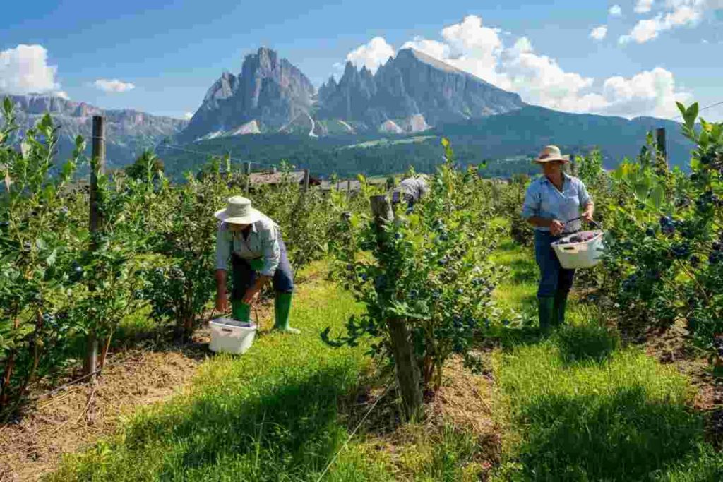 Raccolta del mirtillo in Val di Non: scopri le straordinarie virtù delle sue bacche