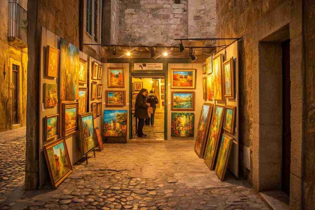 Scopri il mondo incantato di Tondini alla mostra 'Il cielo in una stanza' a Spoleto