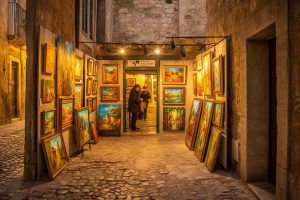 Scopri il mondo incantato di Tondini alla mostra 'Il cielo in una stanza' a Spoleto