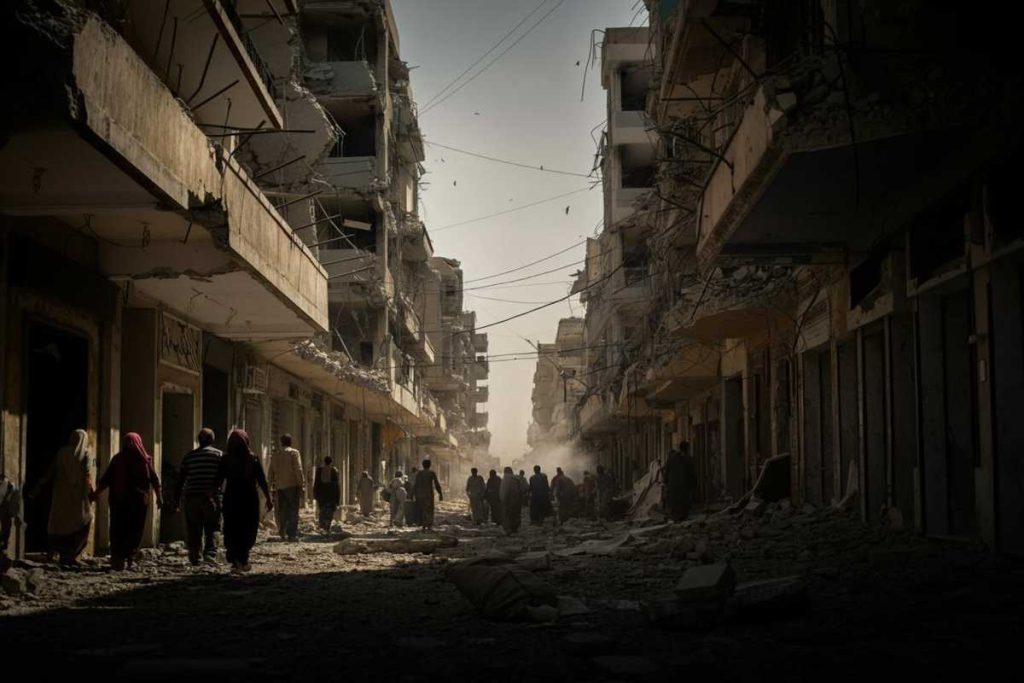 Evacuazione di massa a Gaza City: la Croce Rossa si trova di fronte a un'impasse
