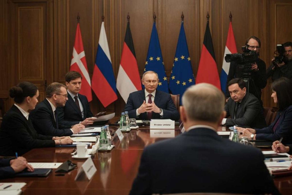 Macron: il destino dell'Ucraina tra Kiev e Ue