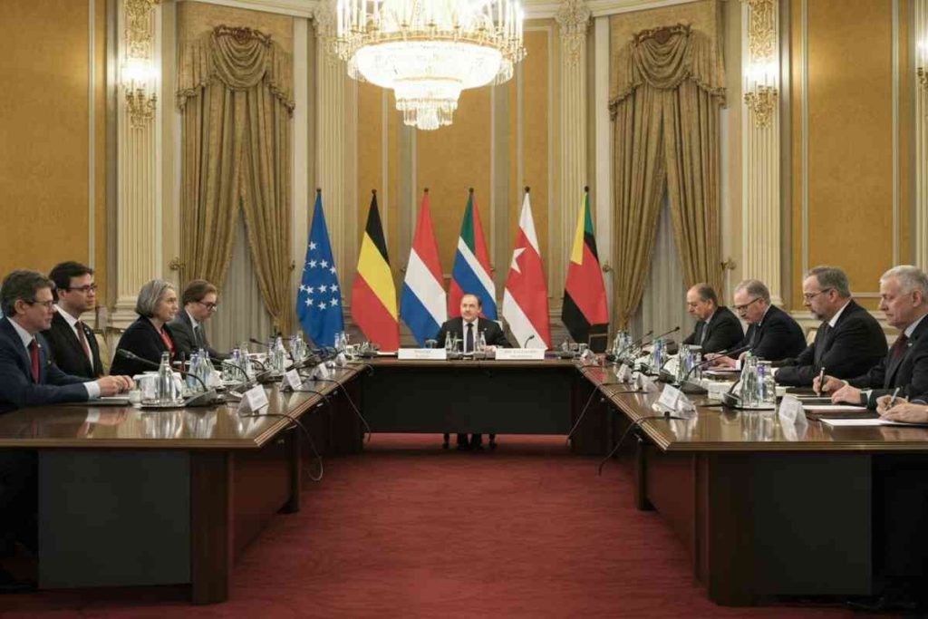 Meloni a Washington: un pranzo esclusivo alla Casa Bianca con i leader mondiali