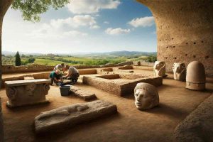 Reperti etruschi riemergono a Orvieto: un viaggio nel passato sacro della terra