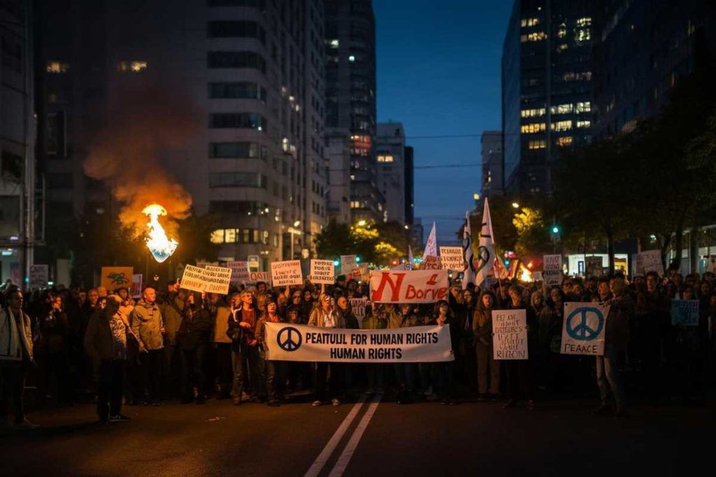 Sciopero generale a Tel Aviv: autostrade paralizzate e città in fermento