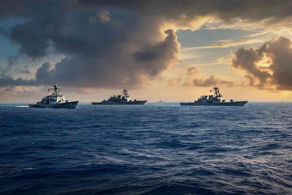 Trump mobilita tre navi da guerra al largo del Venezuela: cosa sta succedendo?