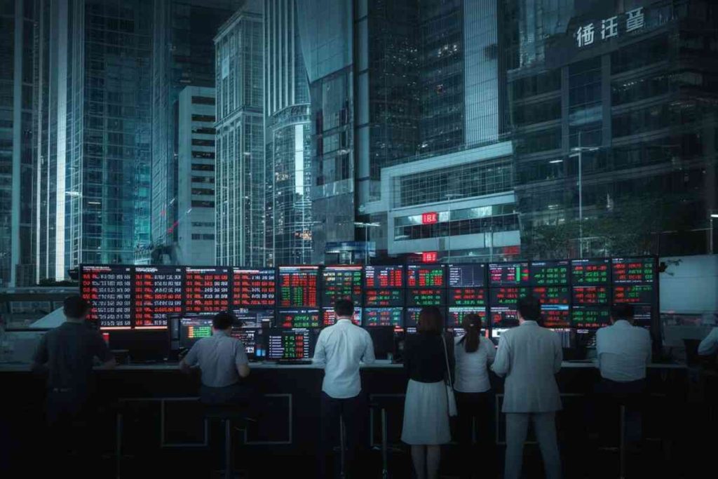 Borsa asiatica in ribasso, ma Alibaba sorprende con un balzo del 18%