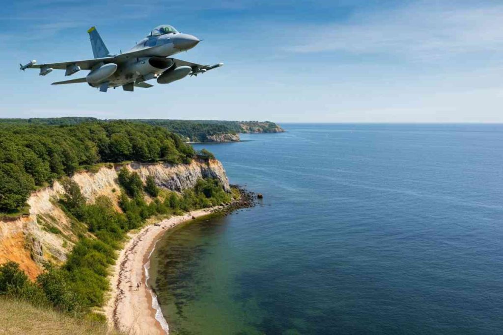 Caccia in volo: un'avventura emozionante sull'isola di Bornholm in Danimarca