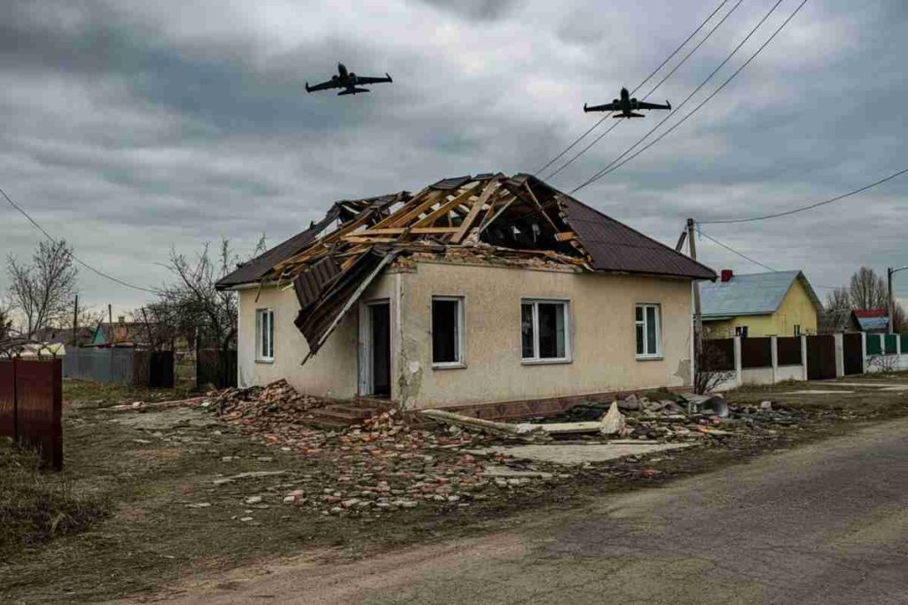 Drone colpisce casa in Polonia, ma fortunatamente nessun ferito