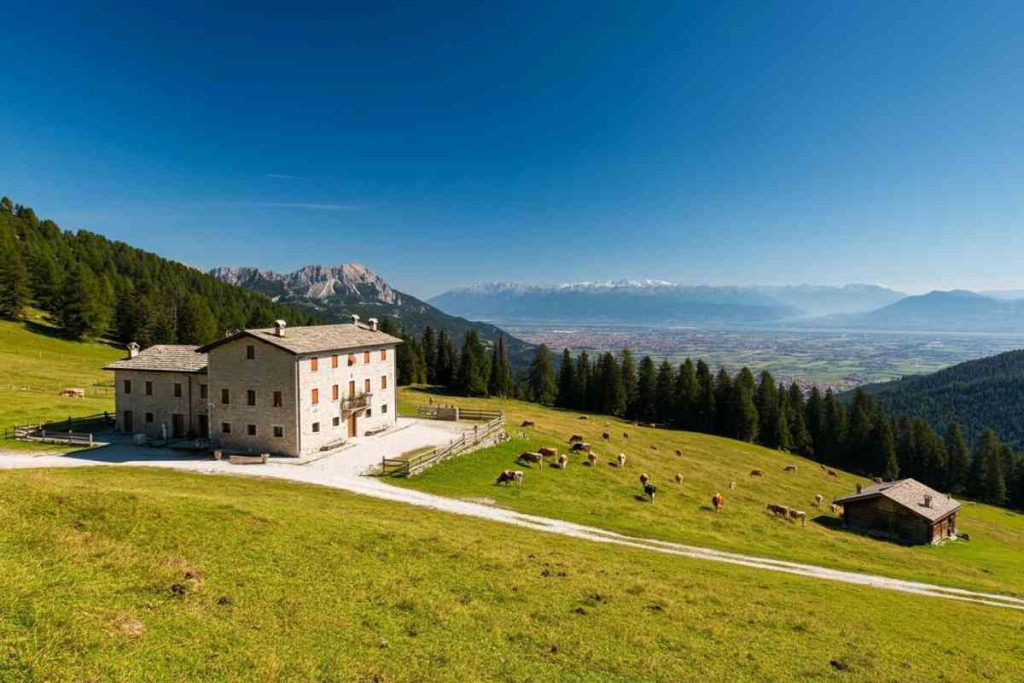 Fai presenta il nuovo Stallone ricostruito nella malga Monte Fontana Secca