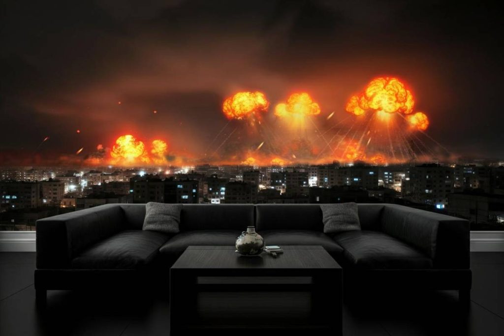 Gaza city sotto attacco: 37 raid in soli 20 minuti