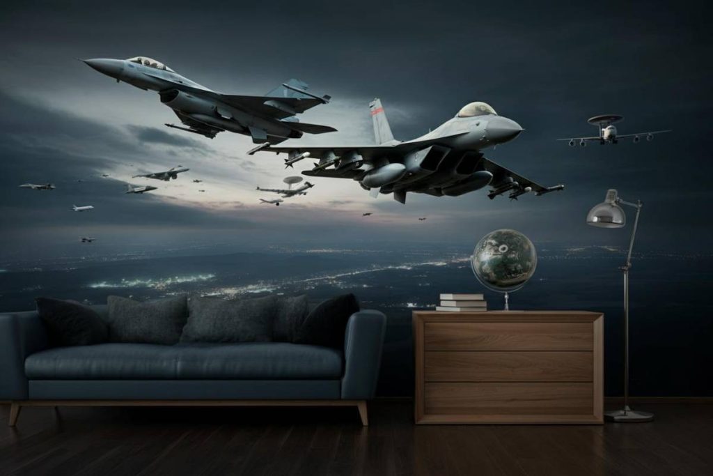 Jet italiani in azione: la notte di ricognizione che sorprende i media