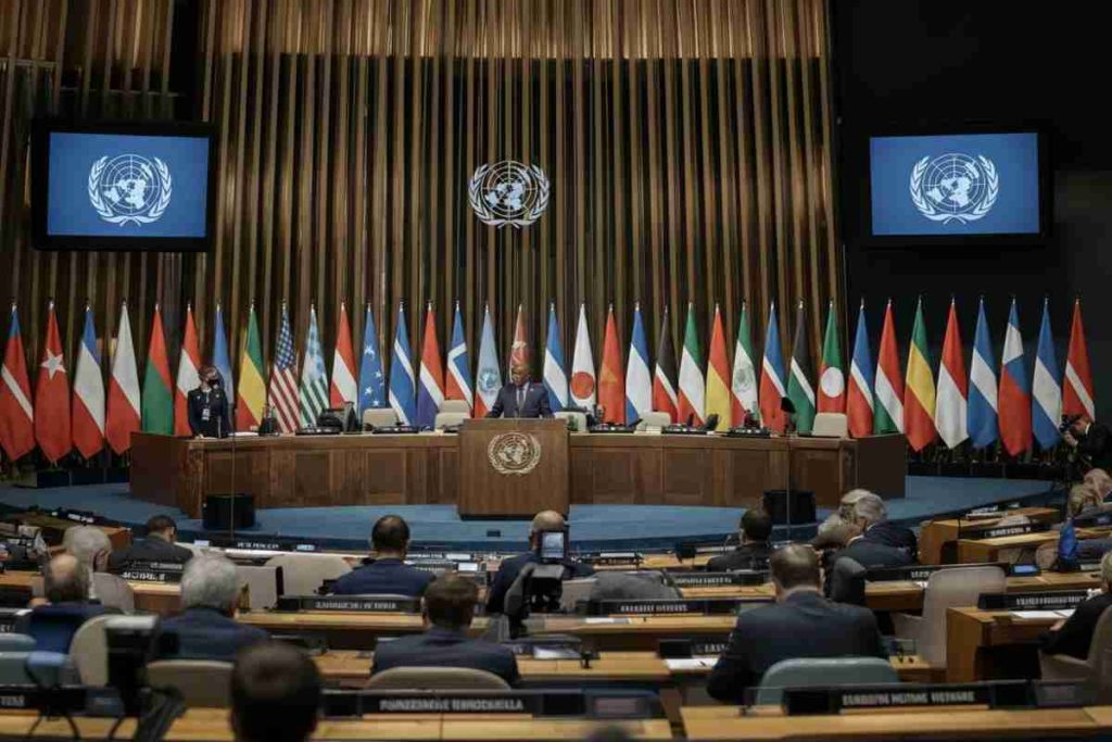 Meloni arriva a New York: la premier italiana pronta per l'assemblea Onu