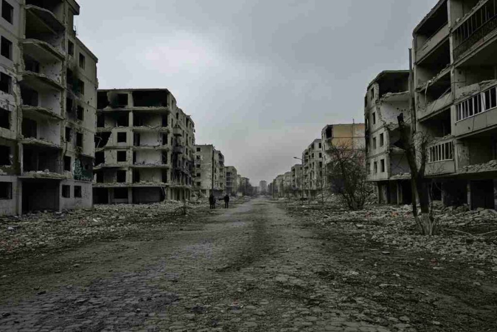 Raid russo sul Donetsk: tragico bilancio di cinque vittime in Ucraina
