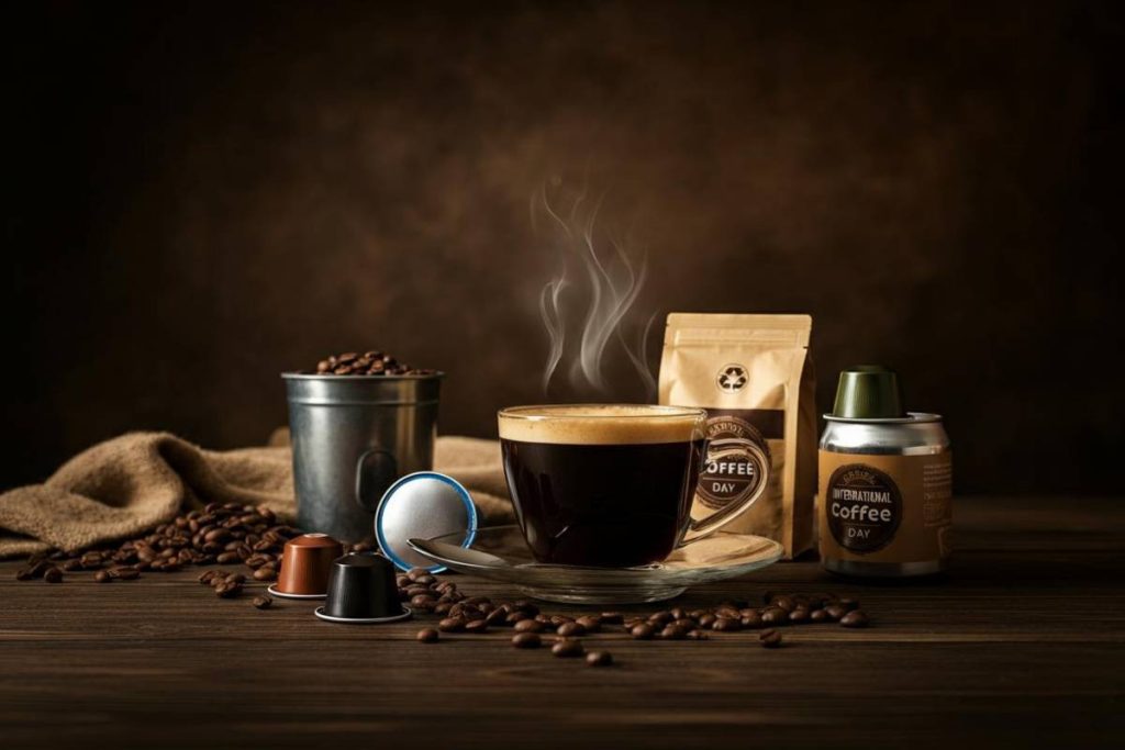 Scopri come riciclare il packaging in alluminio per festeggiare la giornata internazionale del caffè