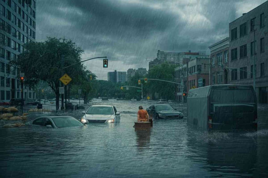 Seveso in piena a Milano: preoccupazione per il Lambro in crescita