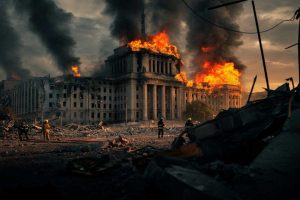 Ucraina sotto attacco: la sede del Governo colpita per la prima volta
