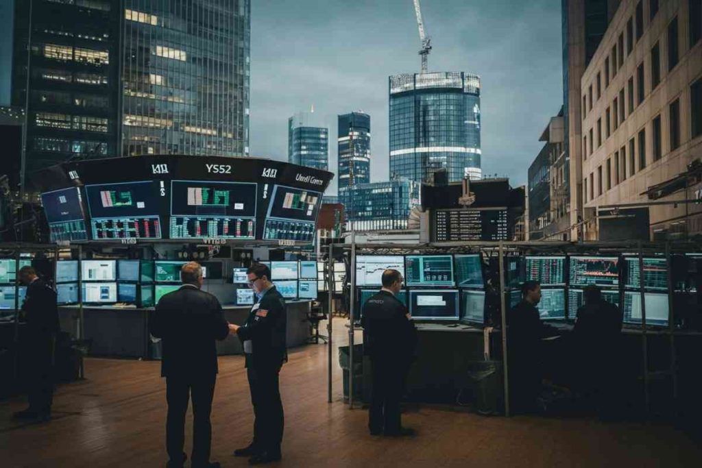 Borsa europea in rosso: Parigi segna un calo dell'1,36%