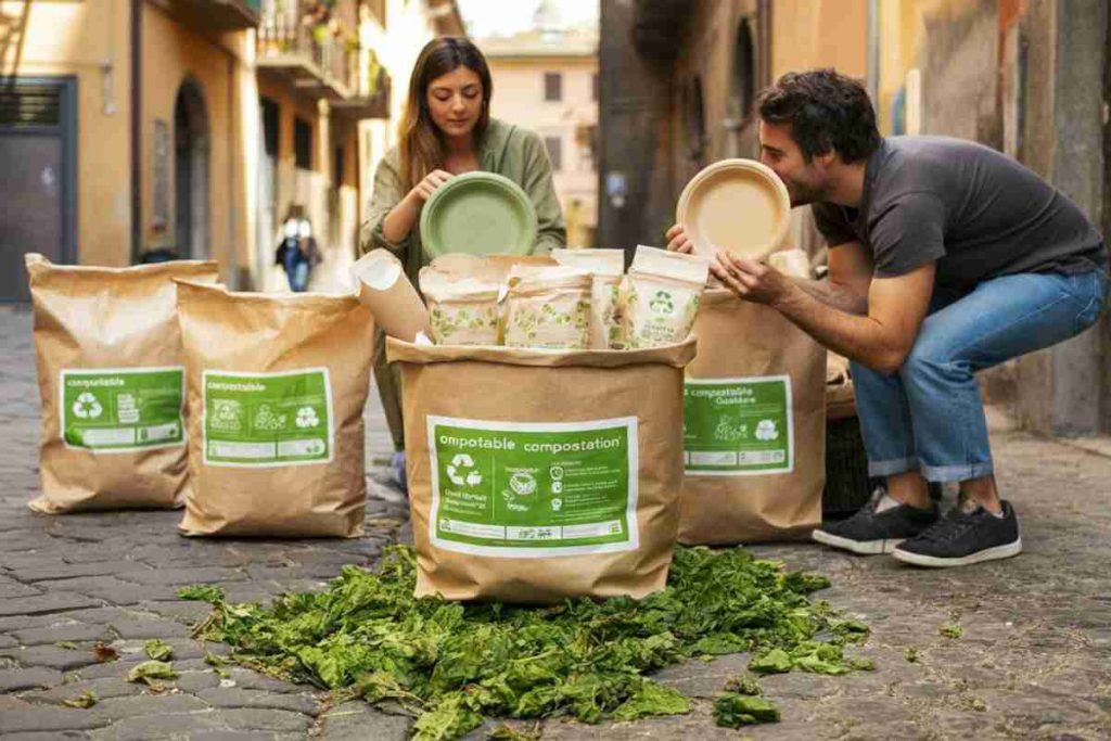Italia in prima linea nel riciclo degli imballaggi compostabili secondo Versari di Biorepack