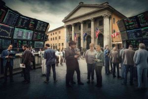 Milano in calo: la Borsa segna un -1,59%