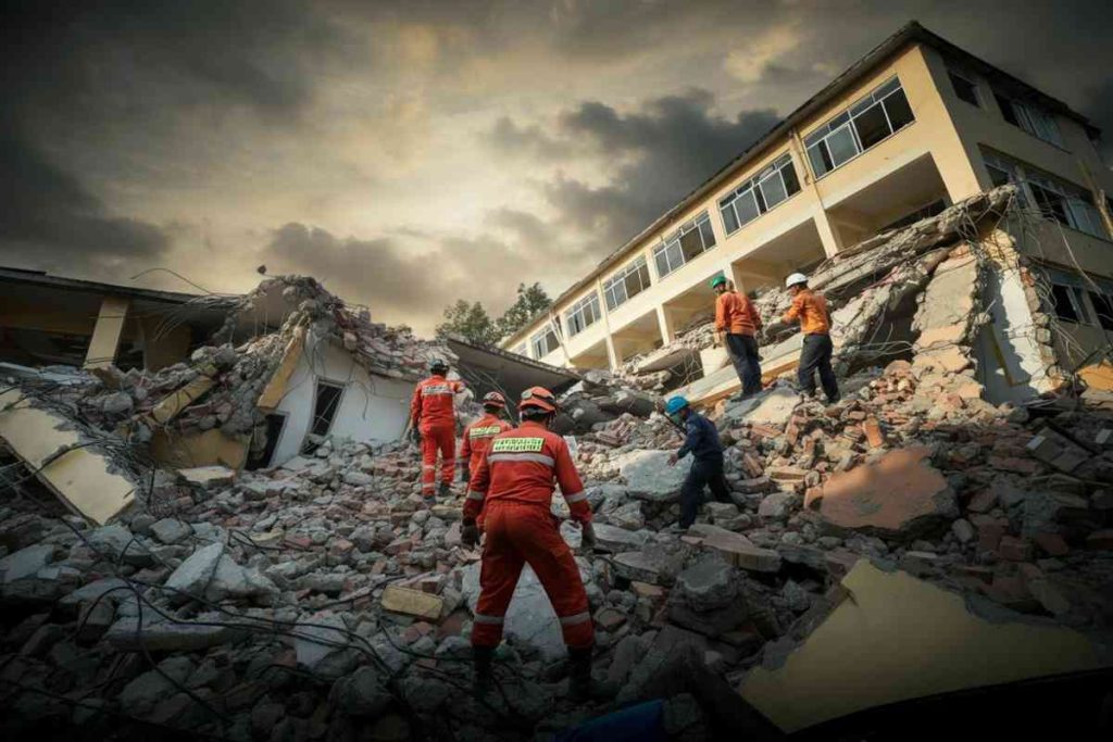 Tragedia in Indonesia: il crollo di una scuola provoca 37 vittime