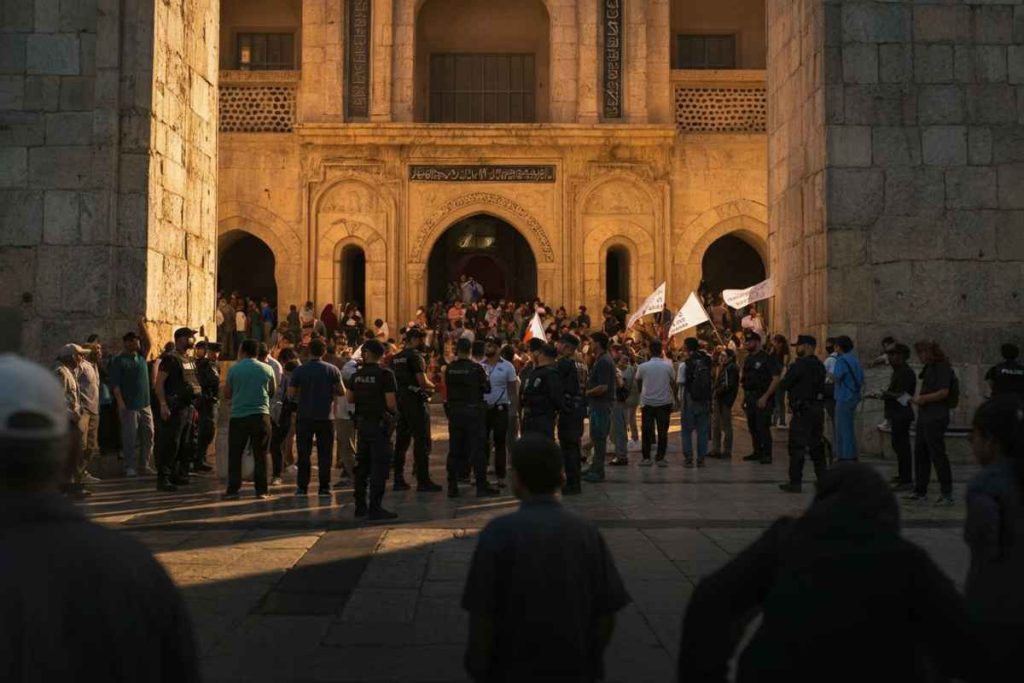 Coloni israeliani invadono i cortili della Moschea Al-Aqsa: 465 presenze segnalate