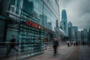 Hong Kong in rosso: apertura in calo dello 0,41%