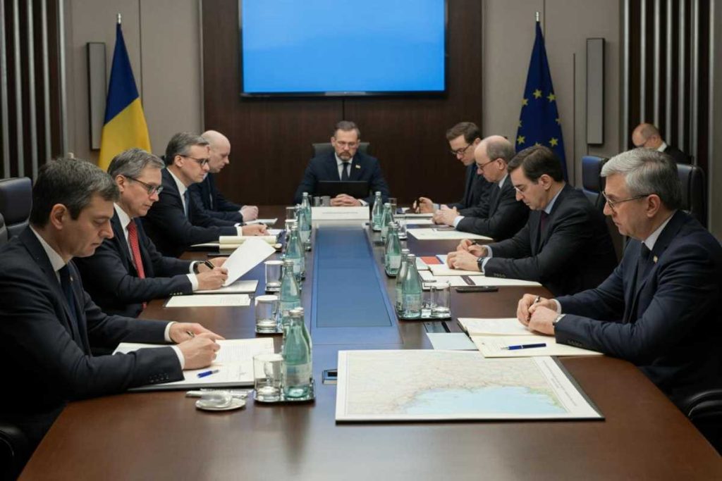 Incontro cruciale a Ginevra: Ue, Usa e Ucraina discutono il piano di pace