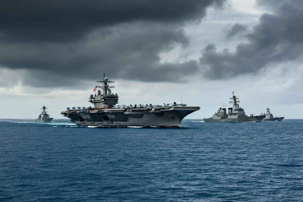 La portaerei Usa Gerald Ford sbarca nei Caraibi: cosa aspettarsi