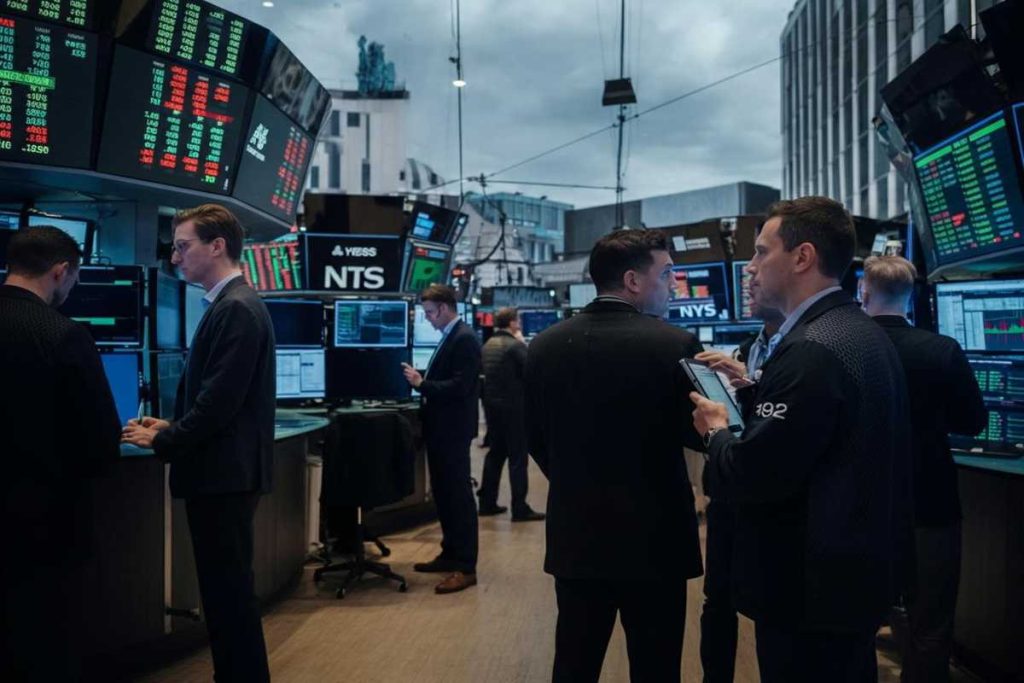 Milano in caduta: -2,2% per la Borsa tra incertezze europee e crisi bancaria