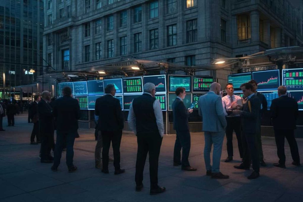 Milano in rosso: la borsa apre con un calo dello 0,14%