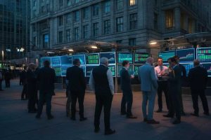 Milano in rosso: la borsa apre con un calo dello 0,14%