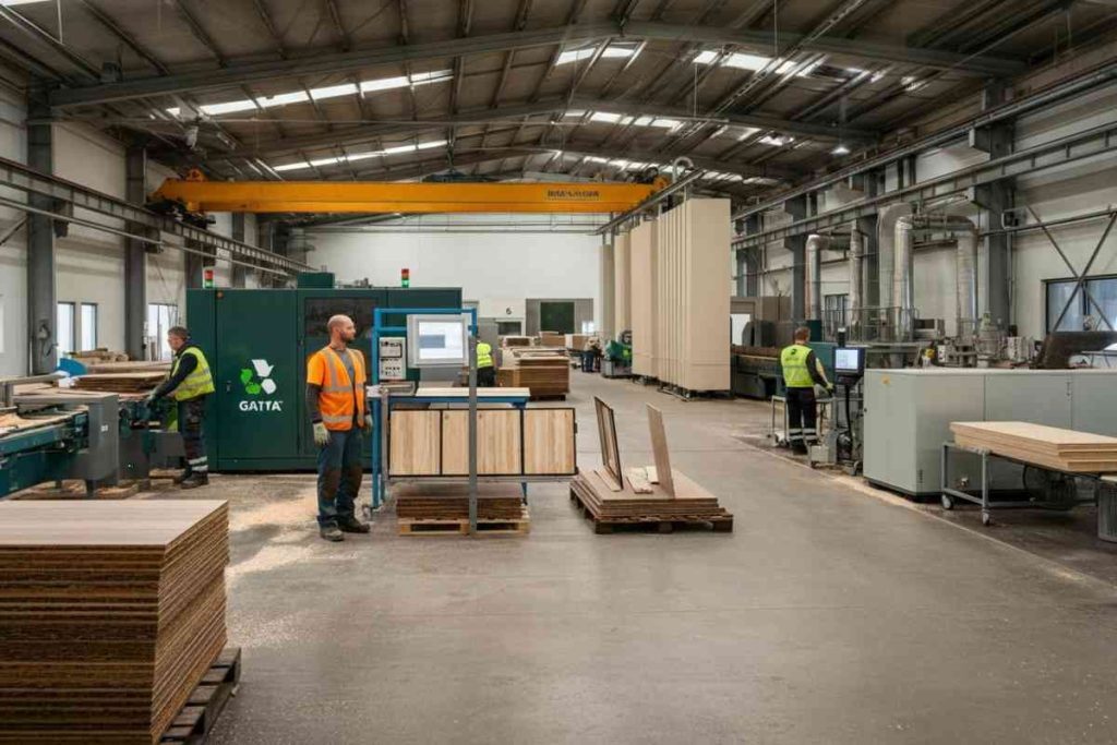 Saviola rivoluziona la sostenibilità con un pannello ecologico al 100% in legno riciclato